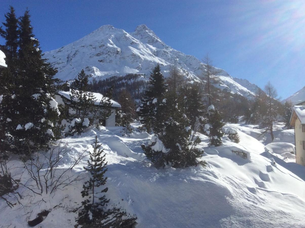 Chesa La Montanella - Ferienwohnung, Maloja Exterior foto